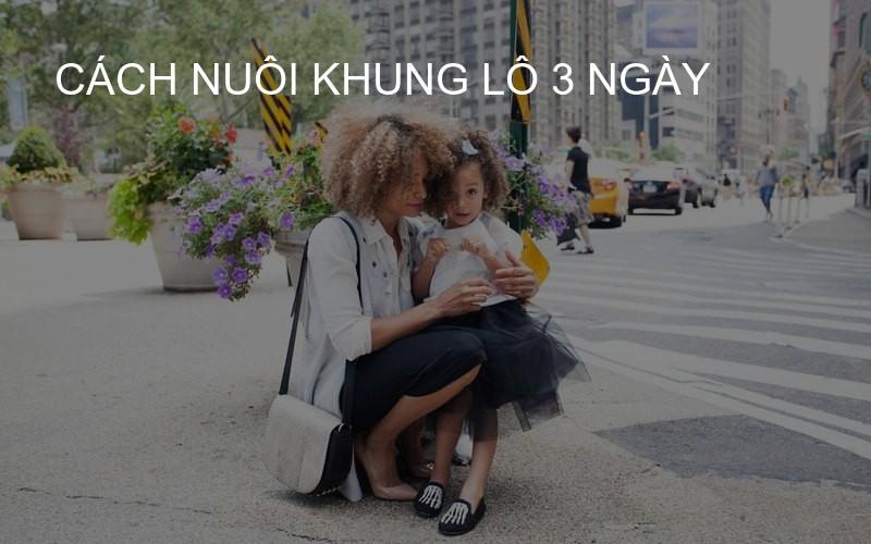 Cách nuôi khung lô 3 ngày