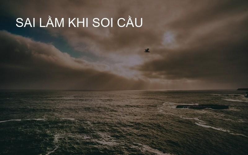 sai lầm khi soi cầu