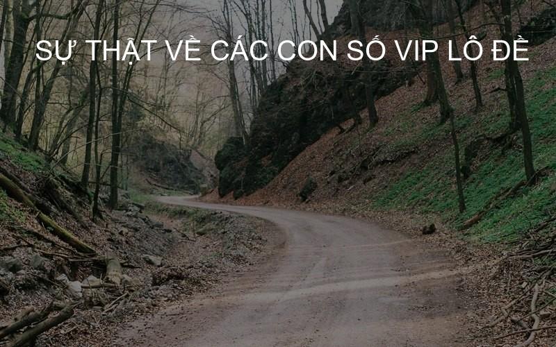 Sự thật về các con số VIP lô đề