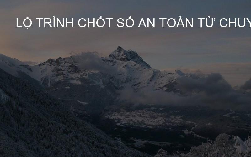 Lộ trình chốt số an toàn từ chuyên gia
