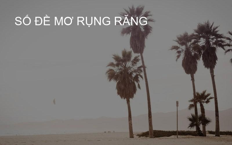 Số đề mơ rụng răng