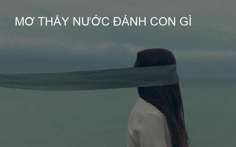 mơ thấy nước đánh con gì