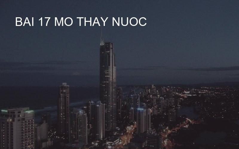 bai 17 mo thay nuoc