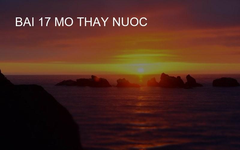 bai 17 mo thay nuoc