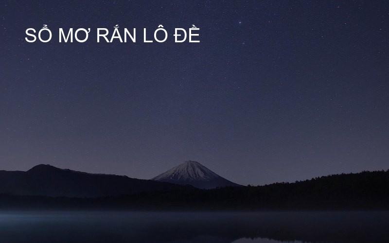 sổ mơ rắn lô đề